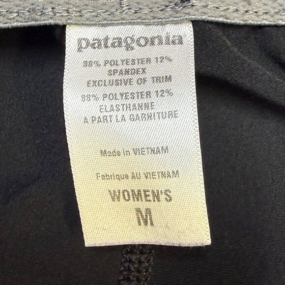 Patagonia Women’s Performance Pants M Black 32” Inseam Zip Pockets EUC - Picture 7 of 11